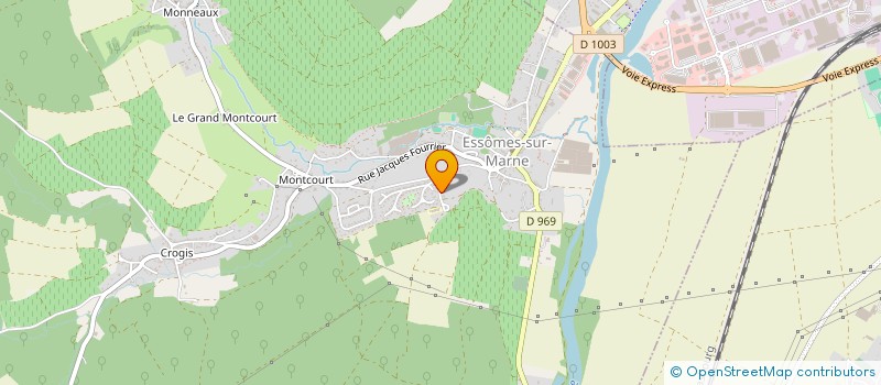 localisation de l'entreprise MADAME COLETTE BECQUET à ESSOMES-SUR-MARNE