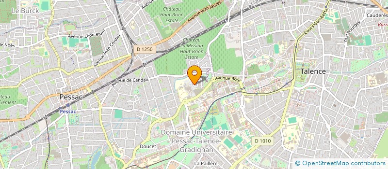 localisation de l'entreprise MADAME COLETTE BELIN  PESSAC