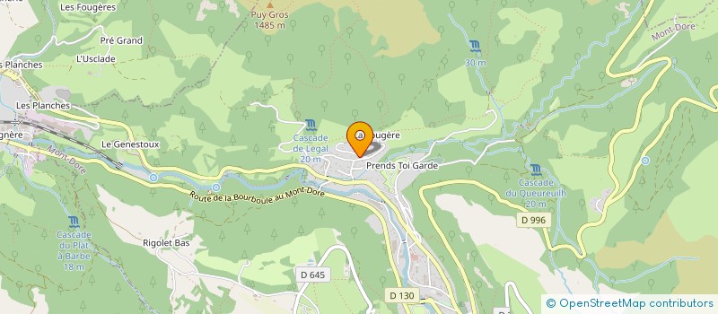 localisation de l'entreprise MADAME COLETTE BELLOT à MONT-DORE