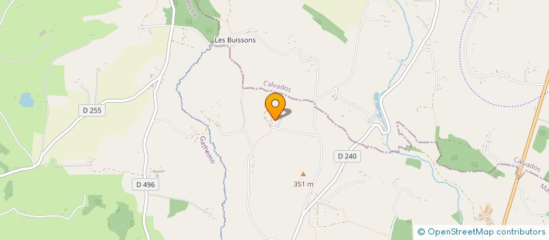 localisation de l'entreprise MADAME COLETTE BESGUE  SOURDEVAL