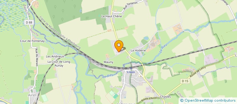 localisation de l'entreprise MADAME COLETTE BESNARD  LISON