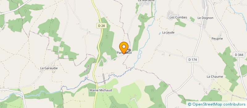 localisation de l'entreprise MADAME COLETTE BOITTIN  LE GRAND-MADIEU