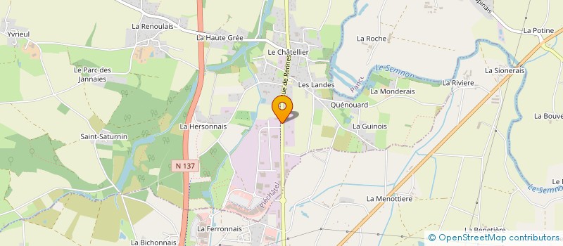 localisation de l'entreprise MADAME COLETTE BOSSE  PLECHATEL