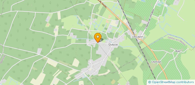 localisation de l'entreprise MADAME COLETTE BOURSEAU  QUEYRAC