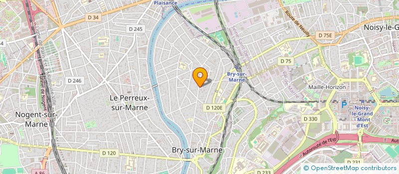 localisation de l'entreprise MADAME COLETTE BRACHET à BRY-SUR-MARNE