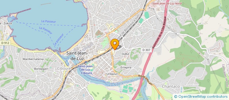 localisation de l'entreprise MADAME COLETTE CABIRAN à SAINT-JEAN-DE-LUZ