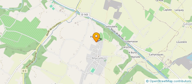 localisation de l'entreprise MADAME COLETTE CAILHETON  SAINT-PARDOUX-DU-BREUIL