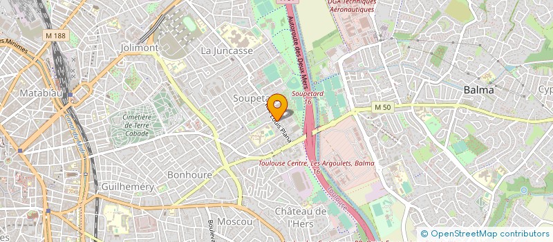 localisation de l'entreprise MADAME COLETTE CALVIGNAC à TOULOUSE