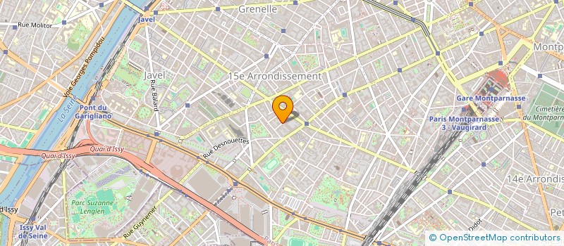 localisation de l'entreprise MADAME COLETTE CHABAUD à PARIS