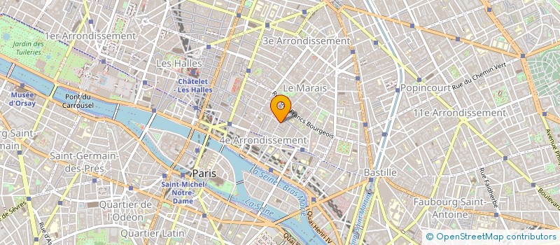 localisation de l'entreprise MADAME COLETTE CHOURAQUI  PARIS