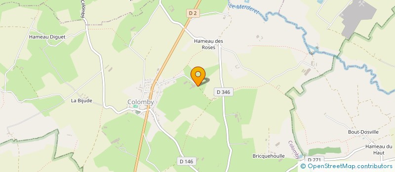 localisation de l'entreprise MADAME COLETTE COUPPEY  COLOMBY