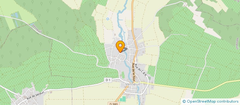 localisation de l'entreprise MADAME COLETTE DAVID  VERNEUIL