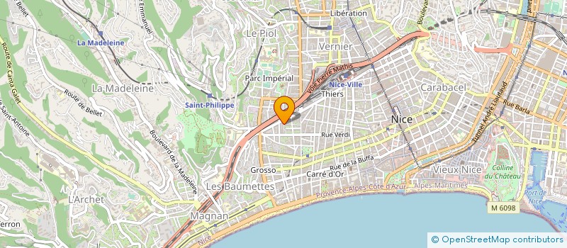 localisation de l'entreprise MADAME COLETTE DELAHAYE à NICE