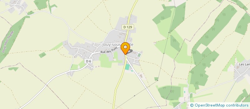 localisation de l'entreprise MADAME COLETTE DERBECQUE  MONTCHEVREUIL