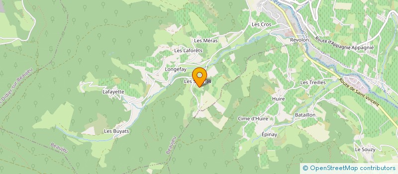 localisation de l'entreprise MADAME COLETTE DESPLACES  DEUX-GROSNES
