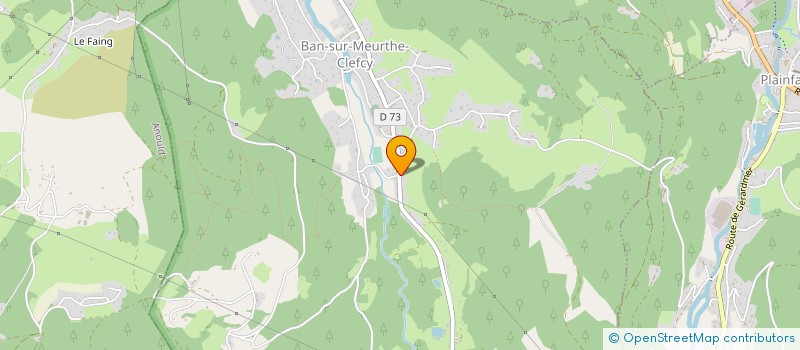 localisation de l'entreprise MADAME COLETTE DESPREZ  BAN-SUR-MEURTHE-CLEFCY