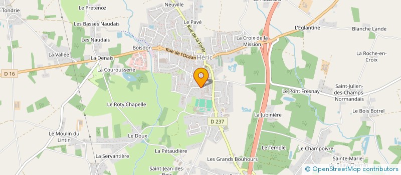 localisation de l'entreprise MADAME COLETTE DEWAST  HERIC