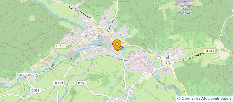 localisation de l'entreprise MADAME COLETTE DOLLE  DIEFFENBACH-AU-VAL