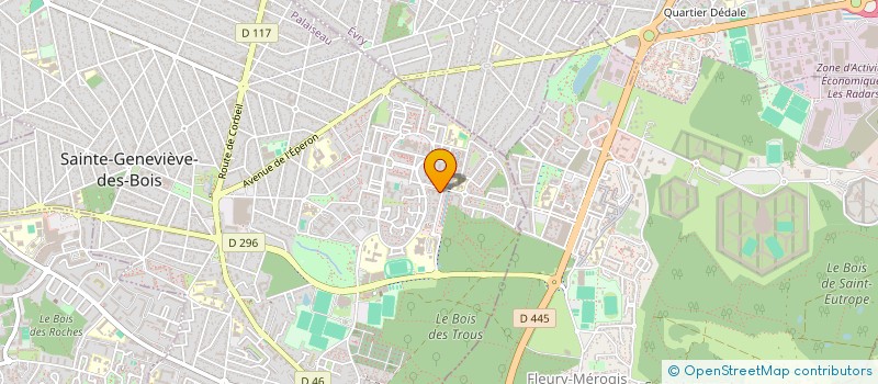 localisation de l'entreprise MADAME COLETTE DUMOULIN  LONGJUMEAU