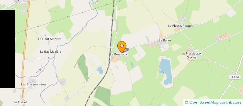 localisation de l'entreprise MADAME COLETTE DUPONT  GOURGE