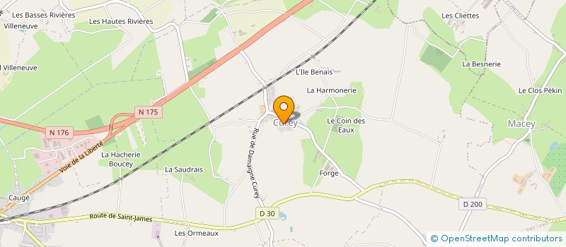 localisation de l'entreprise MADAME COLETTE DUVAL  HUISNES-SUR-MER