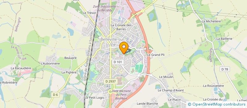 localisation de l'entreprise MADAME COLETTE ERCEAU à BELLEVIGNY