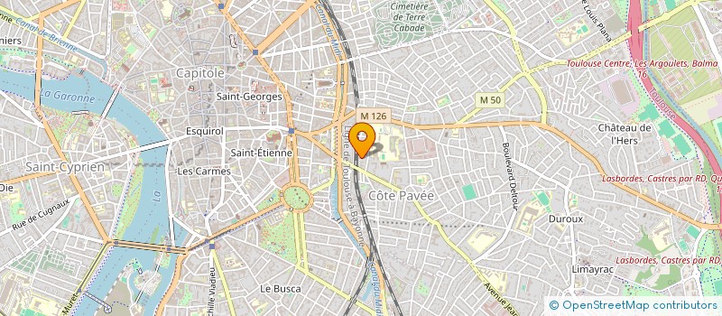 localisation de l'entreprise MADAME COLETTE ESCUDIE à TOULOUSE