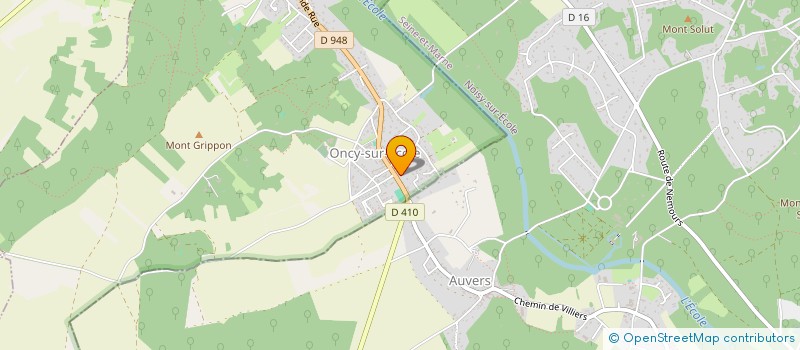 localisation de l'entreprise MADAME COLETTE ESQUER  ONCY-SUR-ECOLE