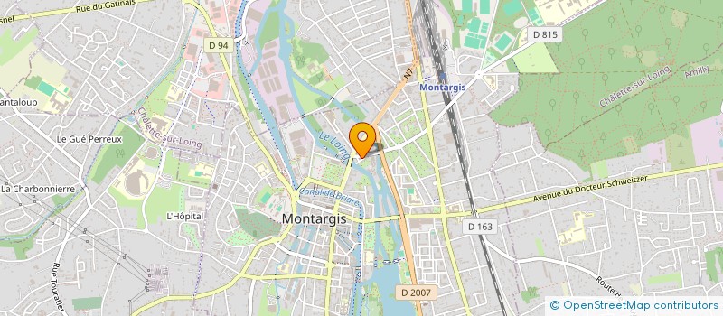 localisation de l'entreprise MADAME COLETTE ESTHER REINE BOCCARA à MONTARGIS