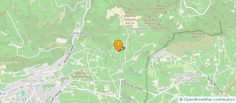 localisation de l'entreprise MADAME COLETTE FALQUE  BEAUMES-DE-VENISE