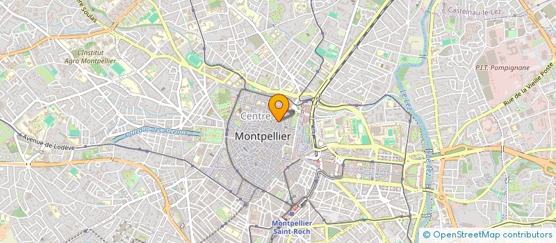localisation de l'entreprise MADAME COLETTE FAVARD à MONTPELLIER