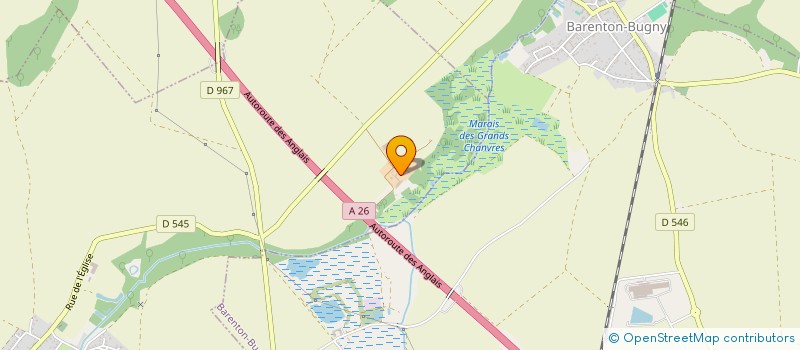 localisation de l'entreprise MADAME COLETTE FERTE  AULNOIS-SOUS-LAON