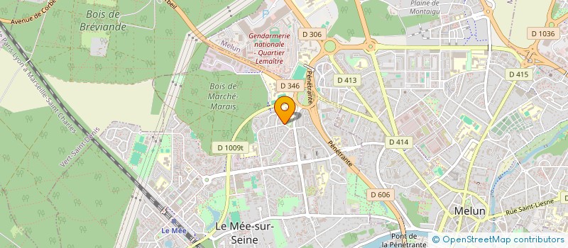 localisation de l'entreprise MADAME COLETTE FLEURY  LE MEE-SUR-SEINE