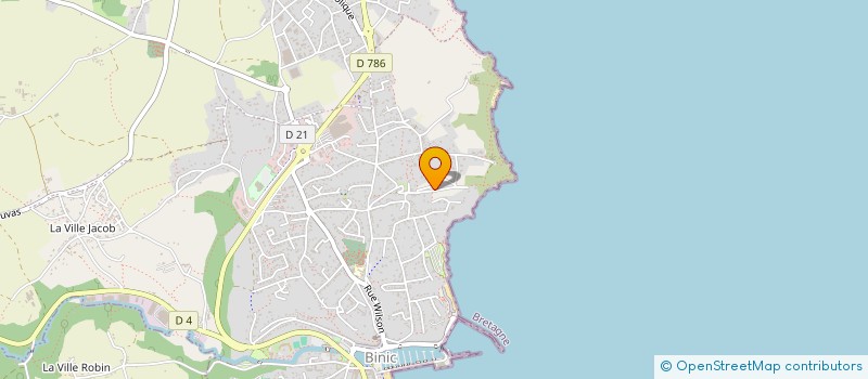 localisation de l'entreprise MADAME COLETTE GABRIEL à BINIC-ETABLES-SUR-MER