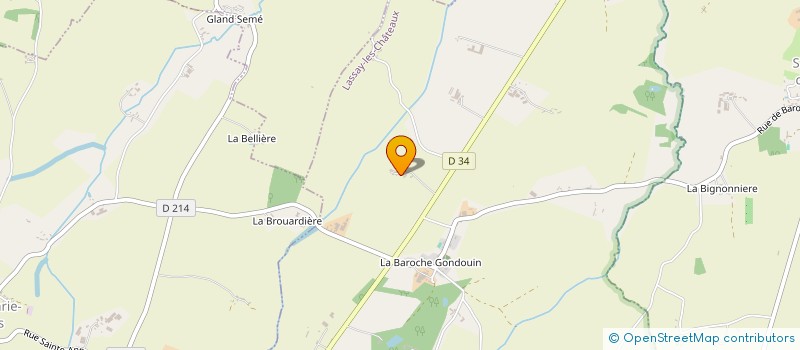 localisation de l'entreprise MADAME COLETTE GAHERY à RENNES-EN-GRENOUILLES