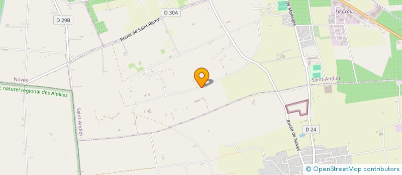 localisation de l'entreprise MADAME COLETTE GAILLARDET  SAINT-ANDIOL