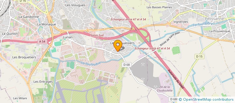 localisation de l'entreprise MADAME COLETTE GARCIN  SALON-DE-PROVENCE