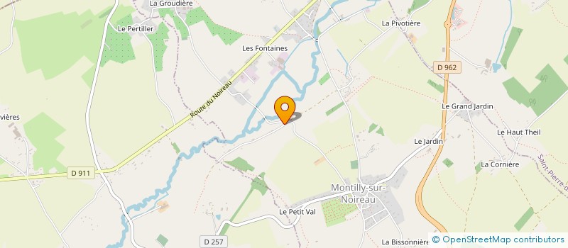 localisation de l'entreprise MADAME COLETTE GARNIER à MONTILLY-SUR-NOIREAU