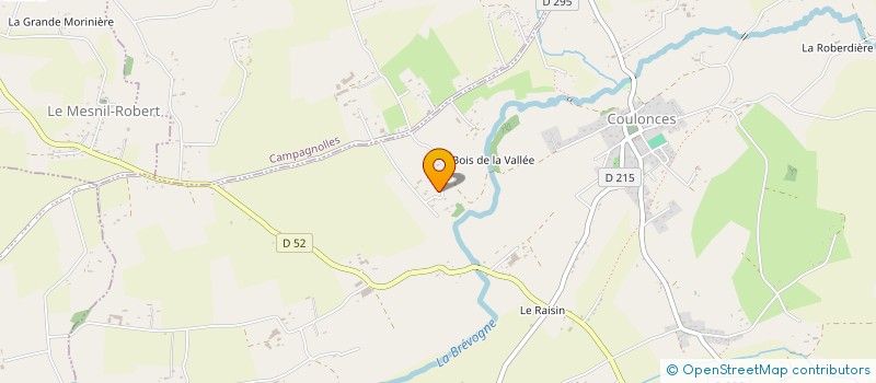 localisation de l'entreprise MADAME COLETTE GARNIER  VIRE-NORMANDIE