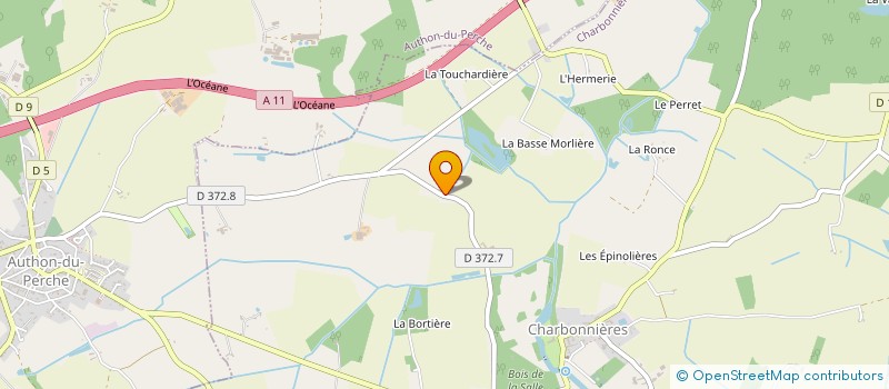 localisation de l'entreprise MADAME COLETTE GASNIER  LES ETILLEUX