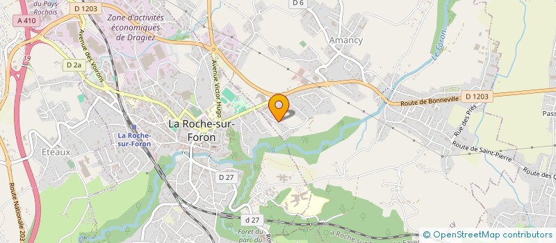 localisation de l'entreprise MADAME COLETTE GENOUD DUVILLARET à AMANCY