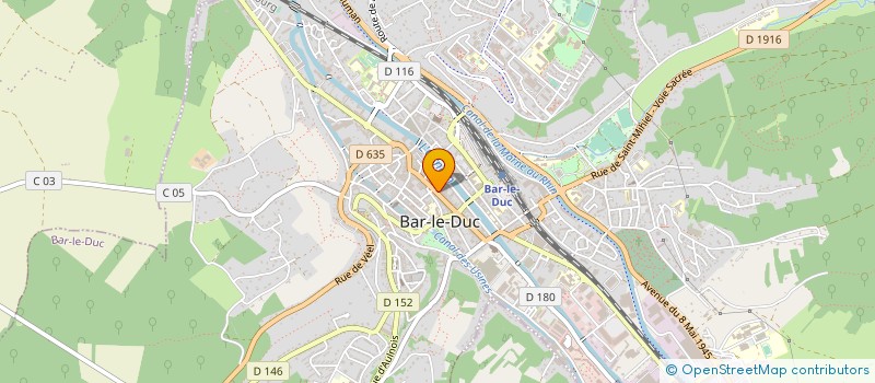 localisation de l'entreprise MADAME COLETTE GODART  BAR-LE-DUC