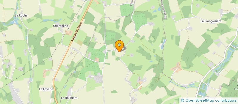 localisation de l'entreprise MADAME COLETTE GONDARD  LA FLECHE