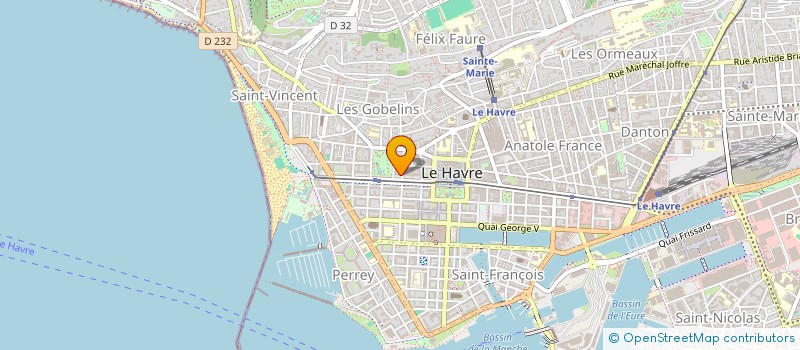 localisation de l'entreprise MADAME COLETTE GORE à LE HAVRE