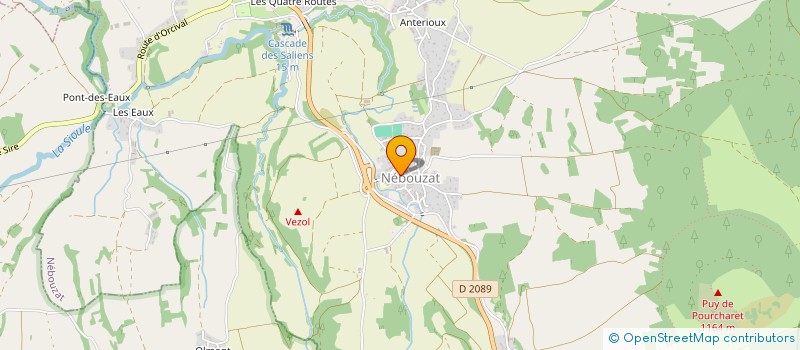 localisation de l'entreprise MADAME COLETTE GRATADEIX  VERNINES