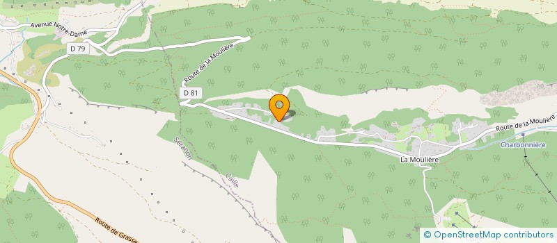 localisation de l'entreprise MADAME COLETTE GUEIRARD  CAILLE