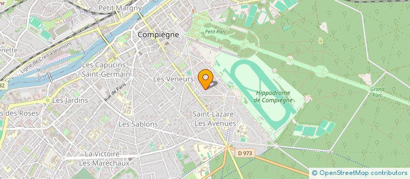 localisation de l'entreprise MADAME COLETTE GUILLEREZ  COMPIEGNE