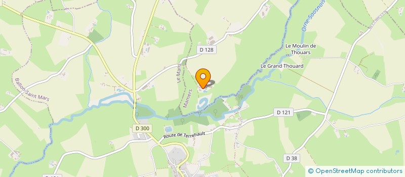 localisation de l'entreprise MADAME COLETTE GUITTON  CONGE SUR ORNE