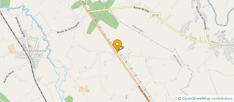 localisation de l'entreprise MADAME COLETTE HEMOUS  MIMBASTE