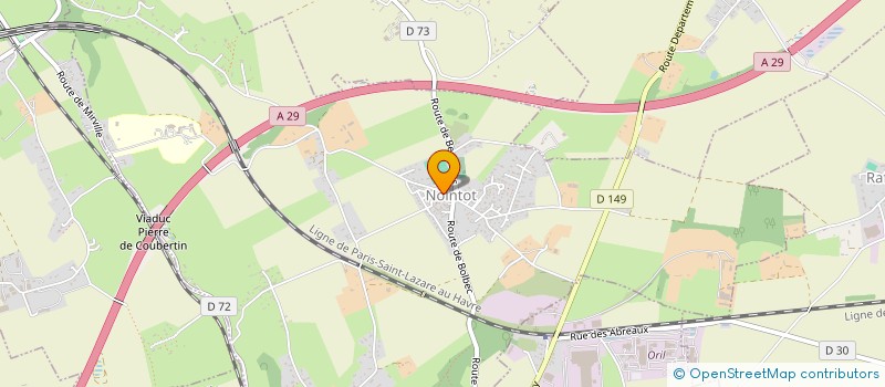 localisation de l'entreprise MADAME COLETTE HERVIEUX  NOINTOT